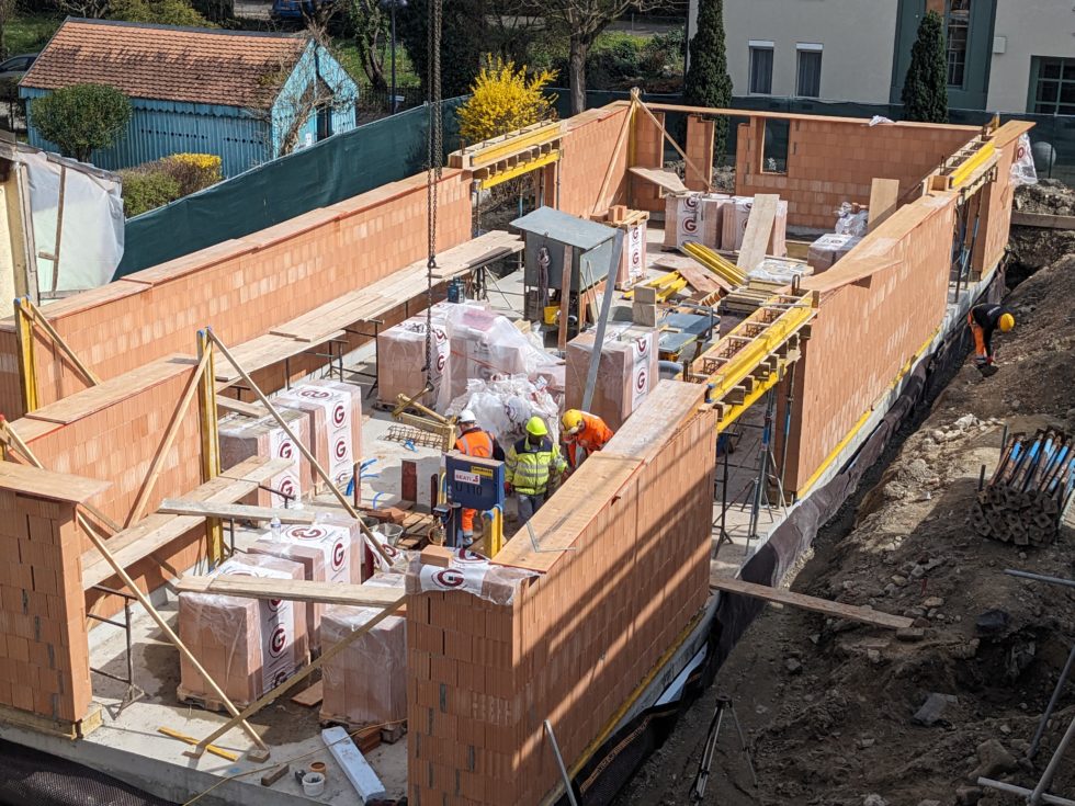 Bât D : brique CAPO, en cours (27.03.2024)