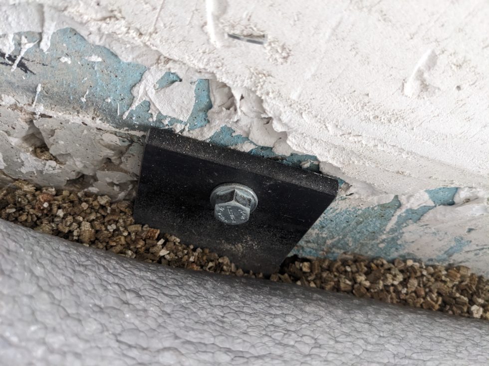 Bât. A : pose des éléments de liaison mur/dalle, terminé (23.09.2024)