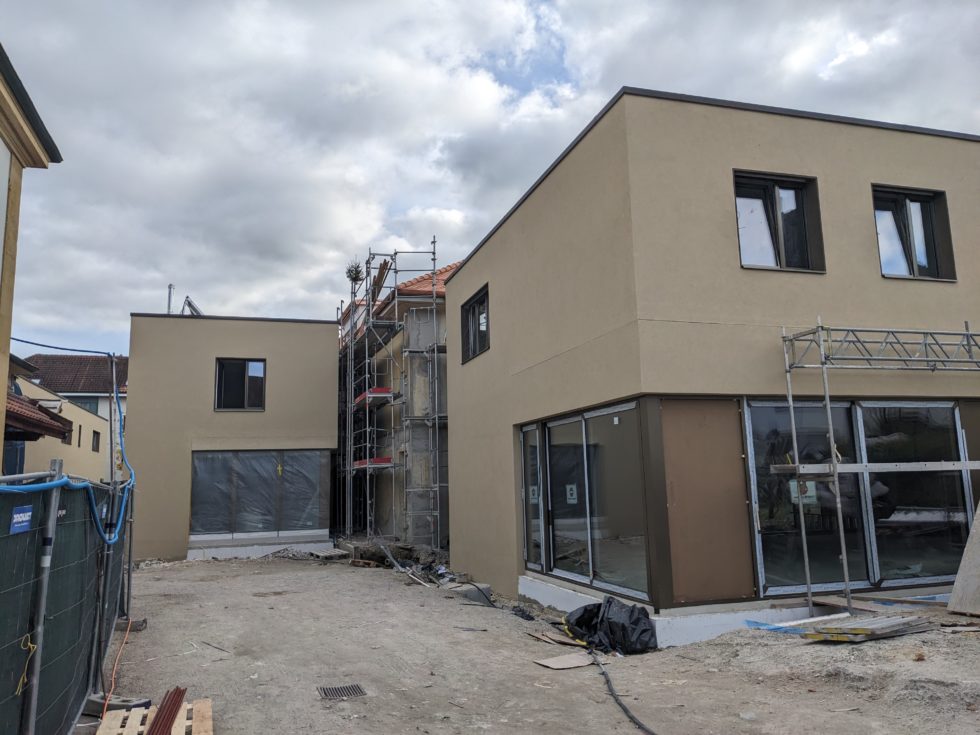 Bât. A-C : Toiture et façades terminée (20.11.2024)