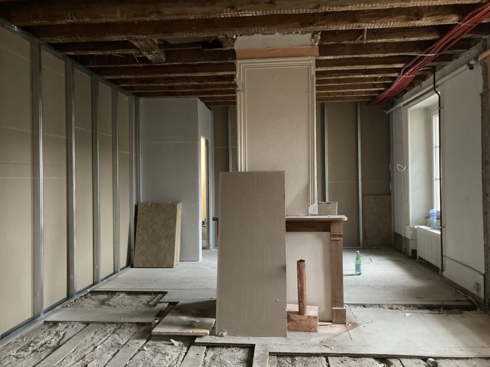 Bureau bât. B – cloisons placo (09.12.24)