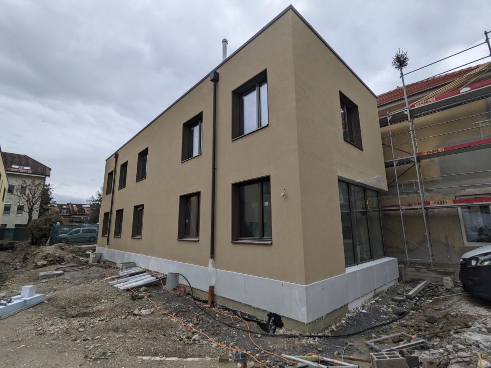 Pose pieds de façades bât. C