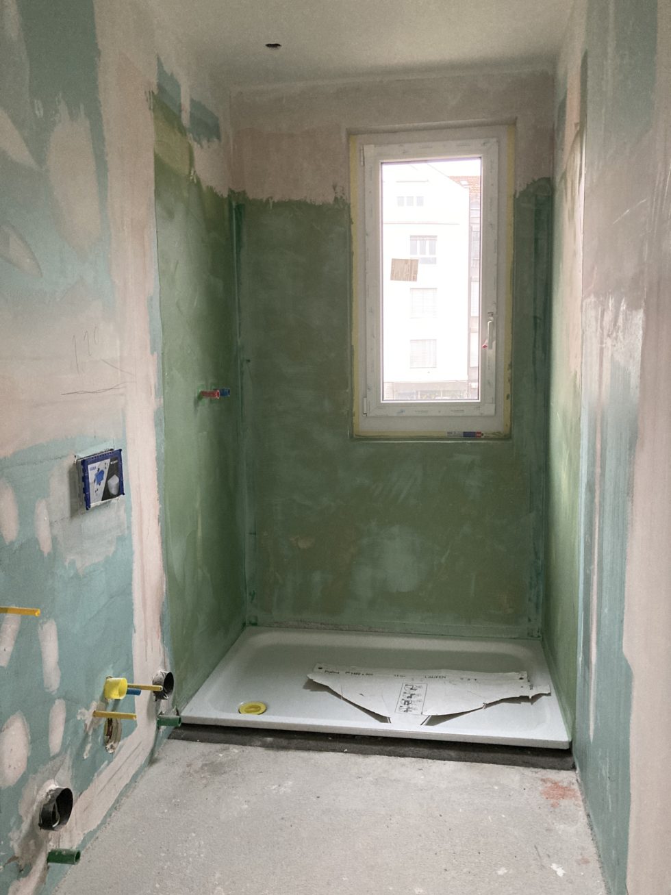 Bât. D : Préparations dans salles de douche (20.01.2025)