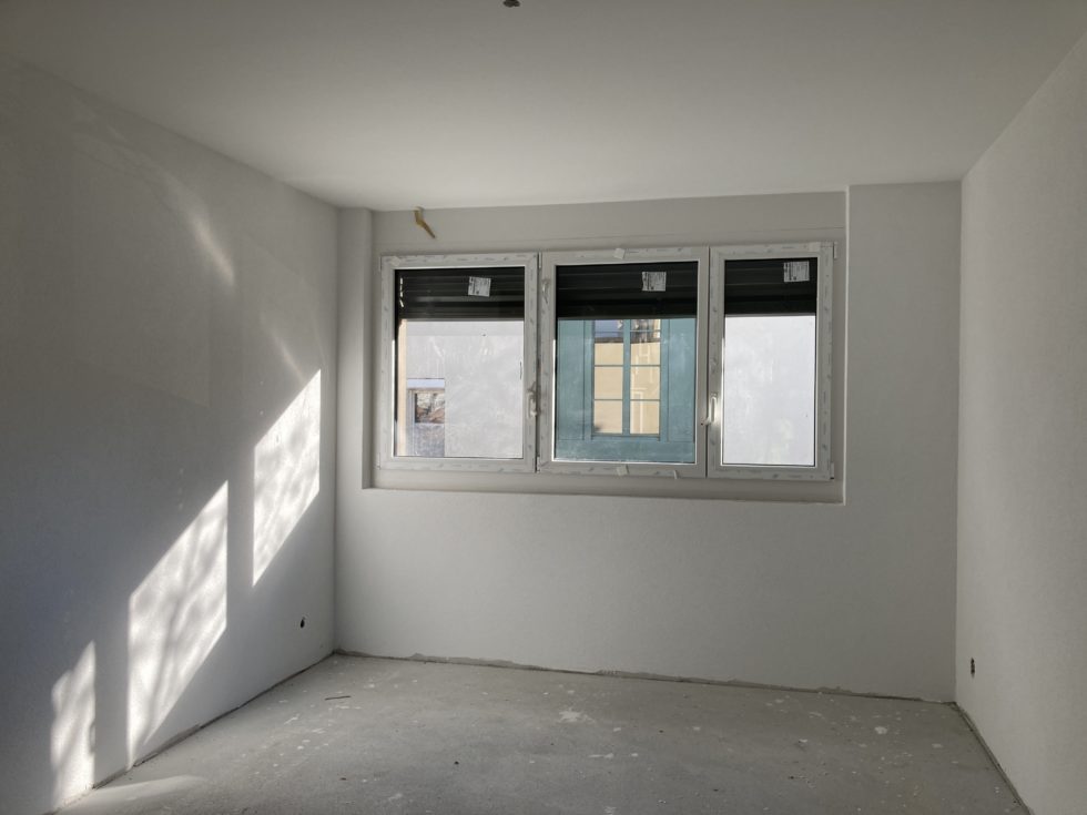 Bât. D : crépis appartements exécutés (27.01.2025)