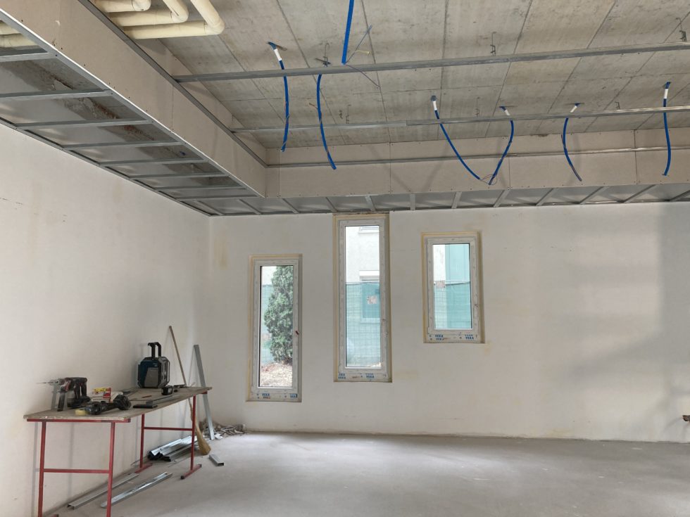 Bât. D : plafond chapelle (10.02.2025)