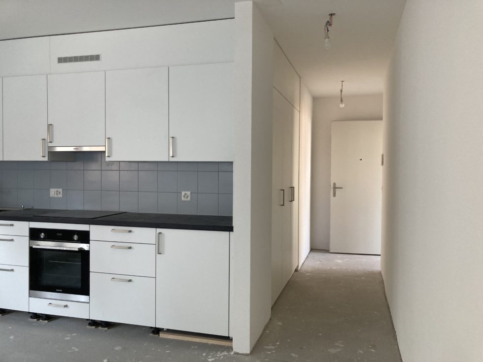 Bât. D : pose armoires et portes palières (03.03.2025)