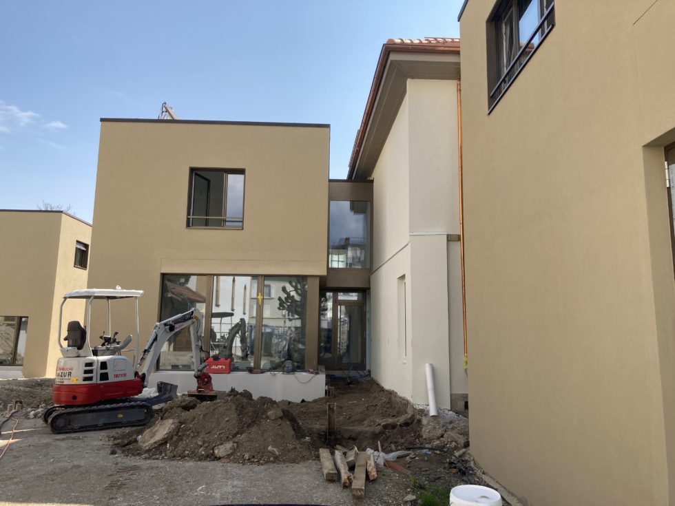 Bât. B : peinture façade, échafaudage déposé (24.03.2025)