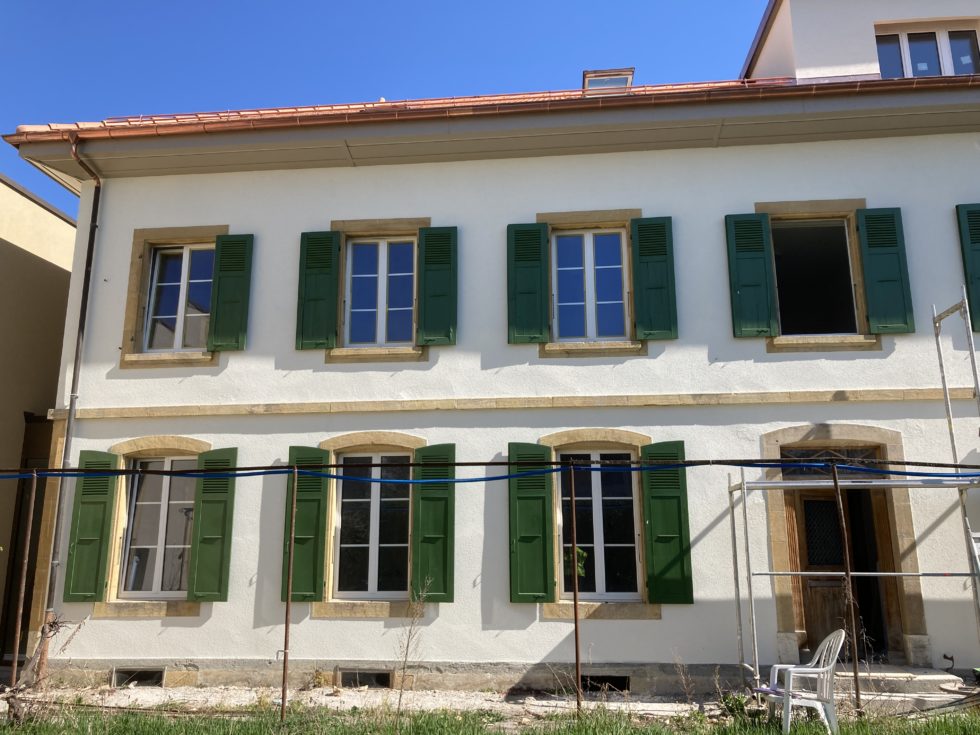 Bât B : Démontage des échafaudages (07.04.2025)