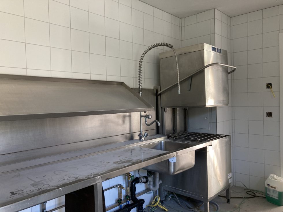 Bât. A : test installation lave-vaisselle (15.04.2025)