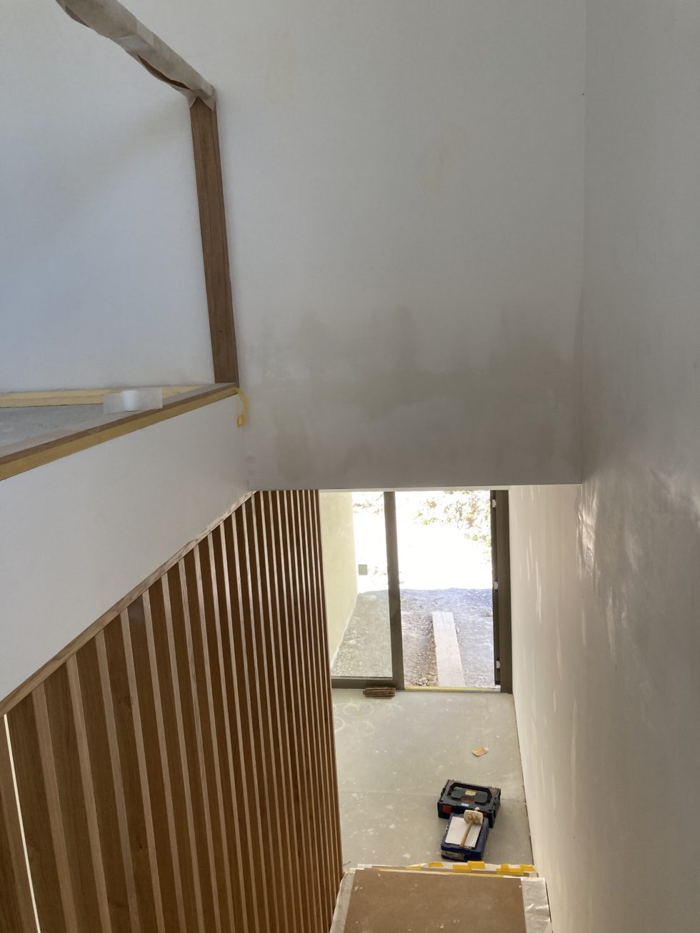 Bât. D : pose des claustras (15.04.2025)