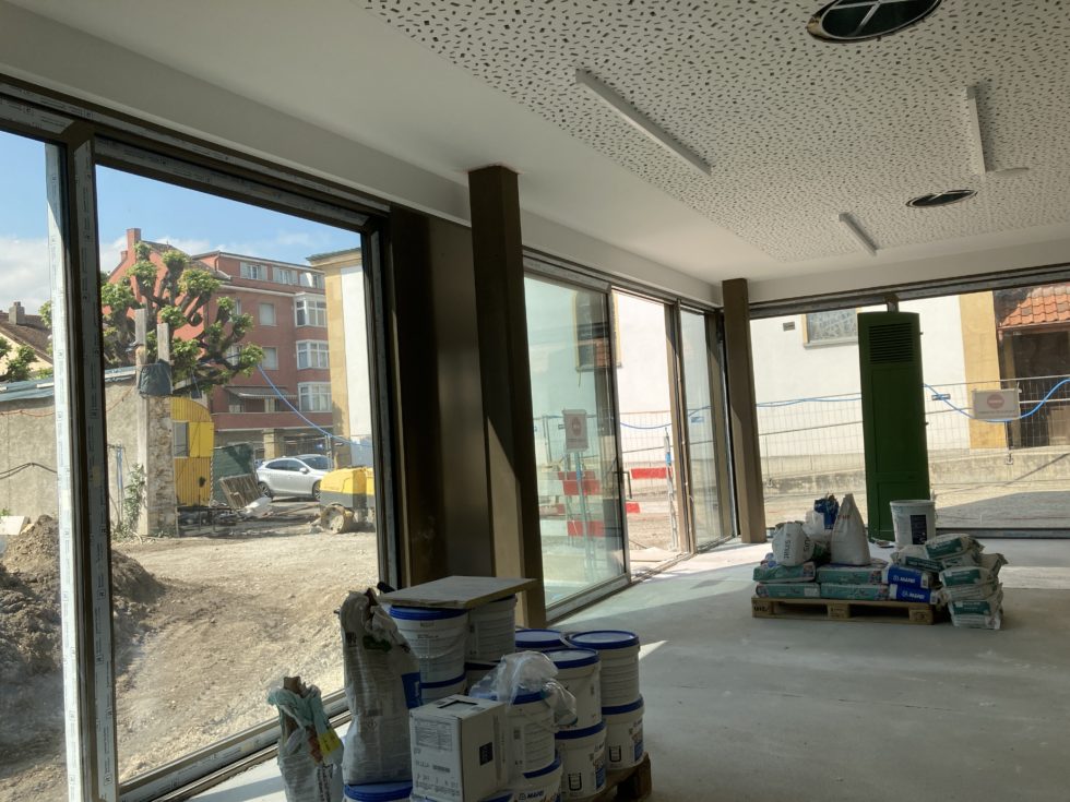 Bât. A : peinture et pose des luminaires (12.05.2025)